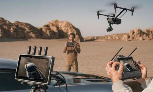 Carbon fiber tubes/pipes in photography drones, used for Film and television ddrama shooting work