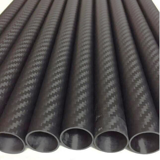 Roll wrapped carbon fiber tube (wall thickness 1.5mm，lengh1m)