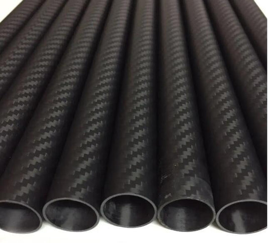 Roll Wrapped carbon fiber tube (length 1m, wall thickness 3mm)